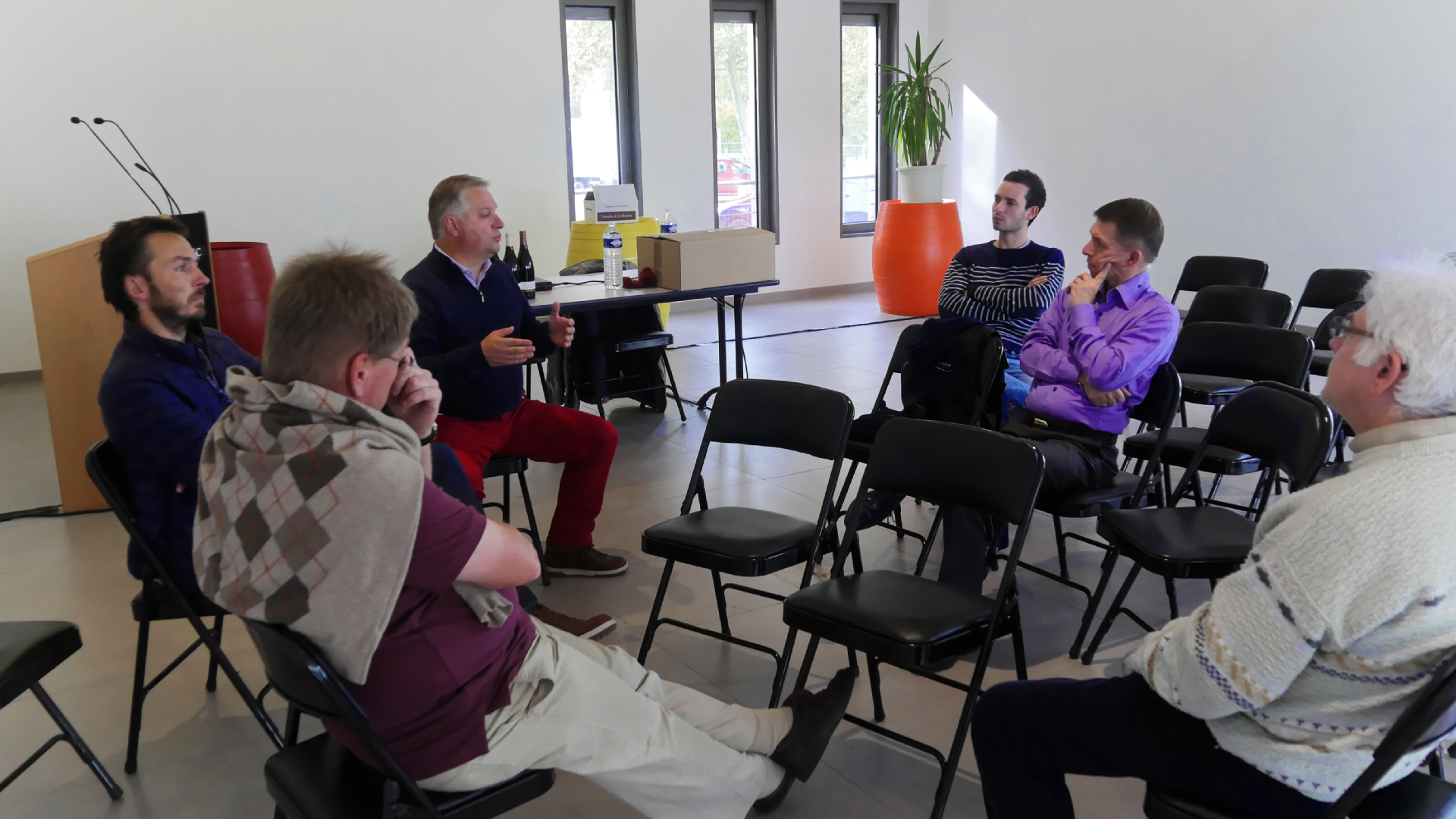 Conférence sur le vin